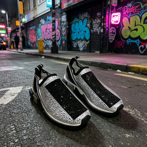 Zapatillas de Lujo con Lentejuelas para Dropshipping, Zapatos Casuales de Moda con Punta Redonda y Diseño de Tendencia, Zapatos de Diseñador a la Moda - Product Image 2