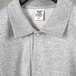 Produttori di <span class=keywords><strong>abbigliamento</strong></span> felpa oversize da uomo con colletto ribassato girocollo semiaperto Streetwear - Product Image 3