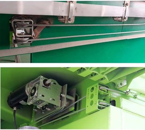 Nouvelle bâche en toile cirée <span class=keywords><strong>rétractable</strong></span> automatique Qianjinhongfan de haute qualité, anti-poussière, imperméable, anti-UV, pour camion benne - Product Image 2