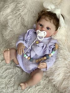 Muñeca Reborn de Silicona Realista de Cuerpo Completo, Económica, con Ropa, Tamaño Personalizado para Niña - Product Image 4