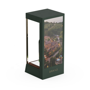 Bar au détail casier à vin affichage mallette de rangement épicerie <span class=keywords><strong>alcool</strong></span> boisson boutique affichage champagne rhum bouteilles présentateur - Product Image 3