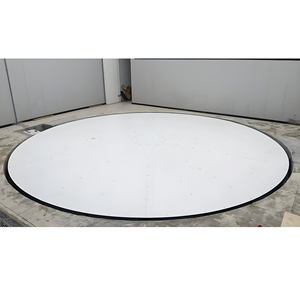 Plataforma Giratoria para Automóviles de 360 Grados, Mesa Giratoria de Acero Resistente para Exhibición en Garajes y Estacionamientos - Product Image 6