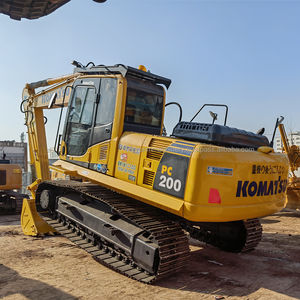 Excavadora Komatsu de serie PC200 PC300 usada, excavadora de orugas con componentes de núcleo de bomba de motor a la venta - Product Image 1