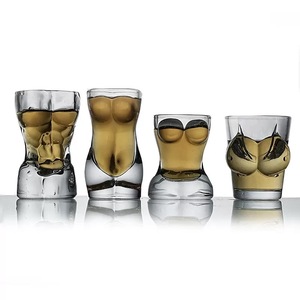 Vaso de chupito de <span class=keywords><strong>tequila</strong></span> de 40 ml con diseño de bandera nacional, personalizado, sexy, con busto de bikini, para mujeres, para recuerdo turístico - Product Image 3