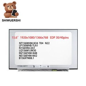 Moniteur LCD 15,6 pouces en gros NT156WHM N34 T04 N22 LP156WHB-TLA1 N156HRA-EA1 LQ156M1JW30 NV156FHM-N48 NE156FHM-NX2 B156XTN08.1 - Product Image 1