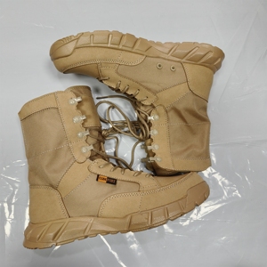 Botas de desierto ultraligeras con suela de EVA color caqui TSB24, zapatos de combate marrones. - Product Image 3