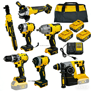 20V DW Cordless Drills Power <b>Tool</b> <b>Sets</b> Combo Kit Electric Power Wrenches Concrete Impact Drill and Grinder <b>Tool</b> <b>Set</b> - Product Image 5