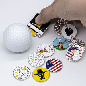 Marqueur de balle de golf magnétique personnalisé à livraison rapide, vente en gros, avec jeton de poker magnétique - Product Image 4