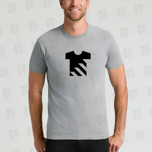 T-shirts pour hommes en coton 200GSM à col rond, vente en gros OEM, haute qualité, logo personnalisé sur le devant et le dos, manches courtes d'été - Product Image 4