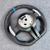 Pour BMW Série 3 X3 M4 X6 F30 F35 F31 F32 F10 F20 F18 F11 F07 M3 M5 Sport Volant De Voiture En Cuir Avec Palette De Changement