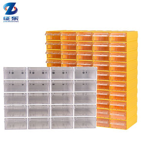 Plastic Storage Box Drawer Type Multilayer Shelf Stacked Clear Box Plastic Storage Bin Home And Office
