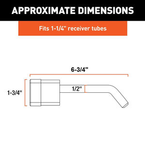 Remorque à tête carrée de 5/8 pouces <span class=keywords><strong>Serrure</strong></span> <span class=keywords><strong>d</strong></span>'<span class=keywords><strong>attelage</strong></span> incurvée - Product Image 5