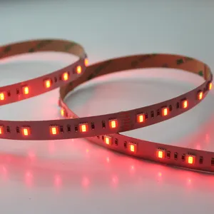 5m RGB+CCT LED Strip 5050 84leds/meter 12v/24volt 5 In 1 Chips LED CW+RGB+WW Flexible Strip White PCB