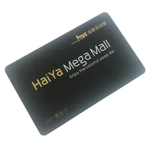 Customized logo rfid manufacturers matte black nfc card for smart phone with magnetic strips