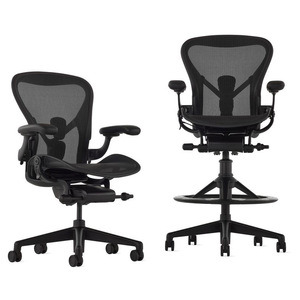 Chaise ergonomique <span class=keywords><strong>Herman</strong></span> <span class=keywords><strong>Miller</strong></span> avec support lombaire réglable, confortable et durable pour le <span class=keywords><strong>gaming</strong></span>, le bureau à domicile, et la protection de la colonne vertébrale, mobilier à dossier haut - Product Image 6