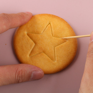 Biscuits à motifs circulaires pour enfants, cadeau de Noël, collations, biscuits salés ronds, craquelins aux œufs - Product Image 2