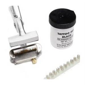Nouvel équipement agricole : Machines de <span class=keywords><strong>tatouage</strong></span> auriculaire réutilisables en argent pour animaux (moutons, chèvres, porcs) - Acier inoxydable 304, portables, garantie 1 an - Product Image 2