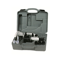STEM Educational Portable Biological 40x-640x School Laboratory Kit Monocular Microscope Triple Nosepiece Electric Illumination