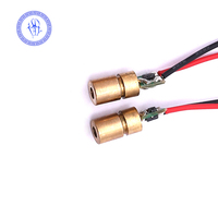 Module Laser à faisceau vert, Diode Laser 5v 5mw points 520nm 6mm