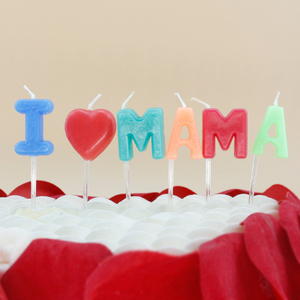 Vendita calda decorazione per la casa set di <span class=keywords><strong>buon</strong></span> <span class=keywords><strong>compleanno</strong></span> <span class=keywords><strong>torta</strong></span> candele lettera Stick fatto di paraffina - Product Image 1