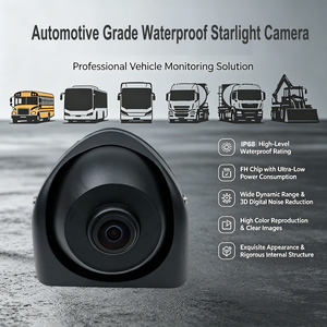 Caméra de <span class=keywords><strong>Surveillance</strong></span> Industrielle Robuste pour Véhicule de Chantier avec Boîtier Métallique, Vision Nocturne Starlight 720P AHD, IP68, pour OEM - Product Image 4