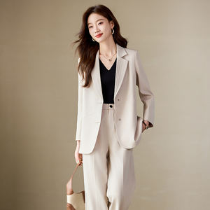 Traje de <span class=keywords><strong>Mujer</strong></span> para Primavera y Otoño, Nuevo Traje de Negocios de Alta Gama con Gran Elegancia, Atuendo Profesional para Damas - Product Image 3