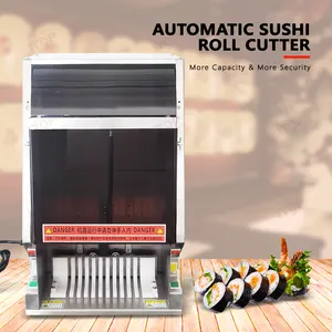2024 produk baru mesin pengolahan rumput laut mesin pemotong Sushi operasi mudah untuk Koki Pintar