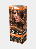 Tinte Profesional para Cabello Eclair, Larga Duración, en Tubos 3D, Suave, a Base de Aceite Herbal, Sin Amoníaco, Color Permanente en Crema, Fácil de Usar