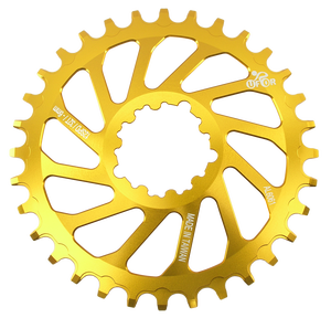 Plateau de chaîne en aluminium 6061 économique R1-11, Plateau de chaîne de vélo en alliage 28T pour manivelle VTT, Amélioration durable à montage direct - Product Image 2