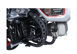 Mini <span class=keywords><strong>Moto</strong></span> <span class=keywords><strong>Retrò</strong></span> Monkey 125CC a Quattro Tempi, <span class=keywords><strong>Moto</strong></span> da Strada a Benzina con Freno a Disco, Tecnologia Moderna per Adulti - Product Image 5