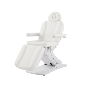 Cama de Belleza Eléctrica Dongpin Beauty DP-8394C, Silla de Masaje y Tatuaje Multifuncional Ajustable, Color Blanco Marfil - Product Image 3
