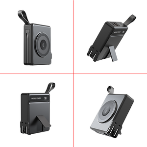 <span class=keywords><strong>2025</strong></span> Phát minh mới 6 trong 1 tường sạc du lịch từ ngân hàng điện không dây 10000mAh với AC cắm PD 20 Wát sạc nhanh - Product Image 4