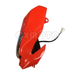 Supermoto faro delantero 12V plástico Dirt Bike faro carenado para <span class=keywords><strong>Honda</strong></span> <span class=keywords><strong>CRF450L</strong></span> CRF450XR 2019-2020 - Product Image 2