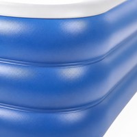 Piscine gonflable sûre et non toxique pour enfants, idéale pour les jeux aquatiques en plein air, dans le jardin ou lors de fêtes estivales.