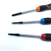 Jeu de tournevis de précision OEM personnalisé, couleurs variées, Torx Pentalobe, manche en plastique, tige en acier trempé pour électronique, montres, ordinateurs portables