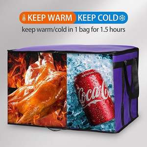 Borsa Termica Grande Isolante Riutilizzabile Impermeabile per la Spesa Canadese e Conservazione a Freddo per Escursioni e Attività all'Aperto in Canada - Product Image 4