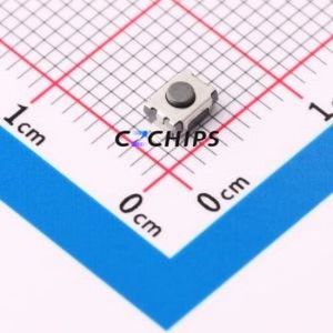 HX TS342A2P WZ 250gf Tactile Switch SMD Switch Single Pole Single Throw Round Button 2.5N Vertical Mount - Product Image 1