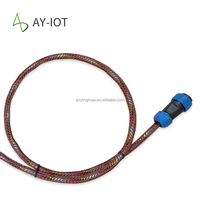 Anying Kraftstoffleckage-Erkennungskabel mit Stroboskop-Alarm, TCP/IP-Netzwerk, Kunststoff, 30-50m Reichweite, Nicht-entflammbares Modell A-FLC1000 -40°C