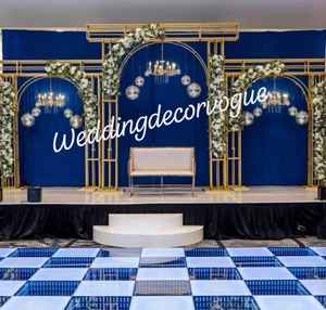 Destacado tema indio boda Mandap telón de fondo Panel vela única decoración de pared eventos al aire libre fiestas - Product Image 6