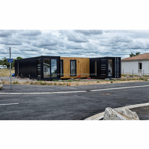 Casa Container 20ft 40ft Negozio Container Casa Container Capsula Villa per Esterni Altre Case Prefabbricate - Product Image 6