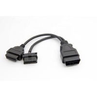 2021 Offre Spéciale OBD2 outil de Diagnostic câble 16pin mâle à 3 femelles 16pin à 3 prises Y câble avec conducteur en cuivre