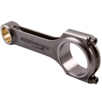 Maxpeedingjoran Pancing 4g63, Batang Penghubung 4G63 untuk Mitsubishi Eclipse Laser EVO 4g63 Awal 1 2 3 4340, Baja Tempa 150Mm H Beam Conrod