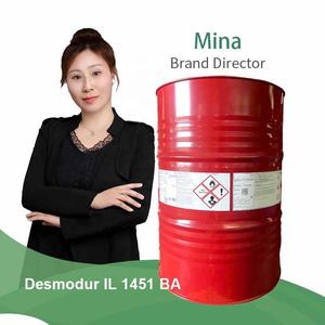 Covestro desmodur N75 mpax hardener aliphatic polyisocyanate (HDI biuret) ของเหลวสำหรับเคลือบยูรีเทนสารเคมีกระดาษ - Product Image 1