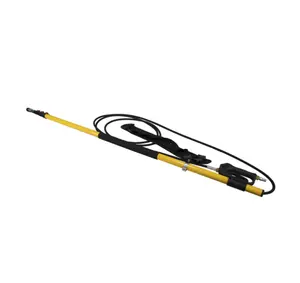 24feet 7.2meter 4 Stage Telescoping Pressure Washer Wand with Belt