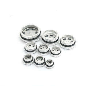 Mirilla de nivel de aceite de aleación de aluminio M20 * 1,5 con tubo de 12mm Técnicas de fundición de superficie lisa - Product Image 3