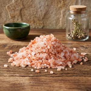 Sal de Roca Comestible Natural Rosa Claro del Himalaya, Granos Refinados, Ideal para Cocinar y como Sal de Mesa, Sal Fina Rosa Oscura del Himalaya - Product Image 1