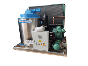 5000kg/day air Condensing 5ton Flake Ice Make Machine Automatic Industrial Use Ice Maker Machine