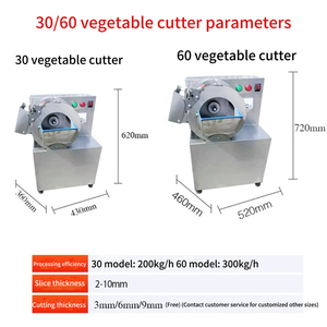 Coupe-légumes industriel électrique KR pour trancher les oignons, les plantains, les fruits, les légumes, les fruits et les légumes 830 - Product Image 2