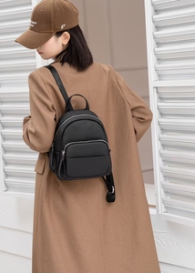 <span class=keywords><strong>Zaino</strong></span> da Donna in Vera Pelle Morbida alla Moda, Borsa a Spalla Multicolore per Pendolarismo Quotidiano e Viaggi - Product Image 5