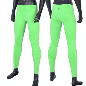 Leggings Deportivos de Cintura Alta Elástica para Mujer, Talla Grande, Lisos, Ajustados, de Secado Rápido, para Yoga y Uso Casual - Product Image 1